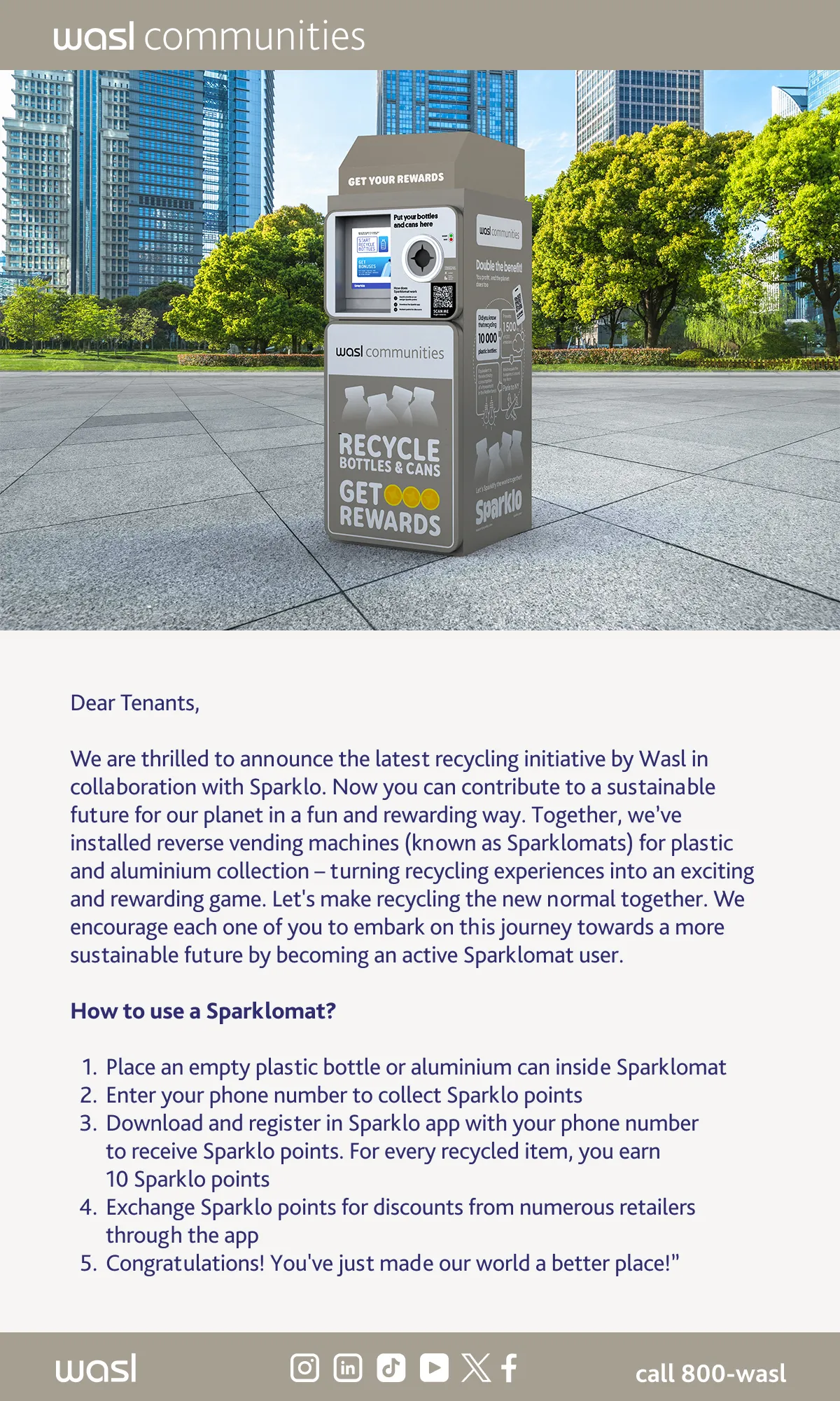 Sparklo Reverse Vending Machine