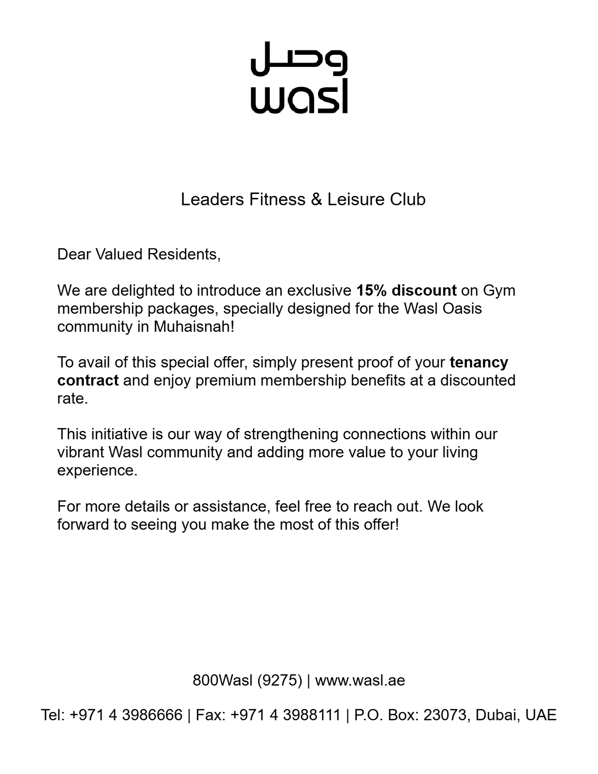 Leaders Fitness & Leisure Club.