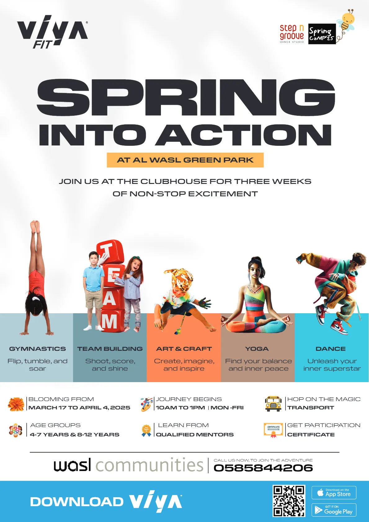 Spring Camp at Wasl Green Park