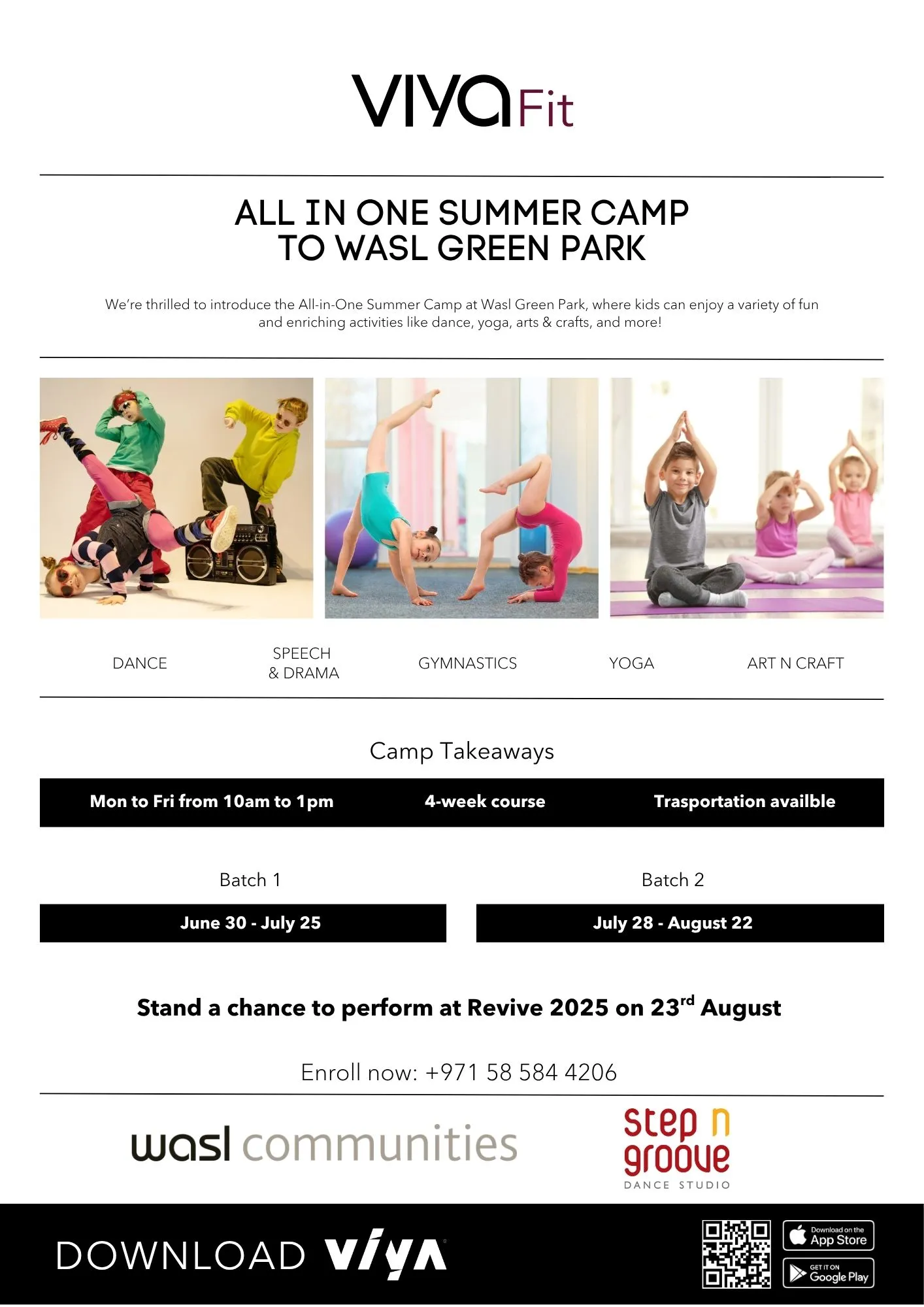 Summer Camp at Wasl Green Park