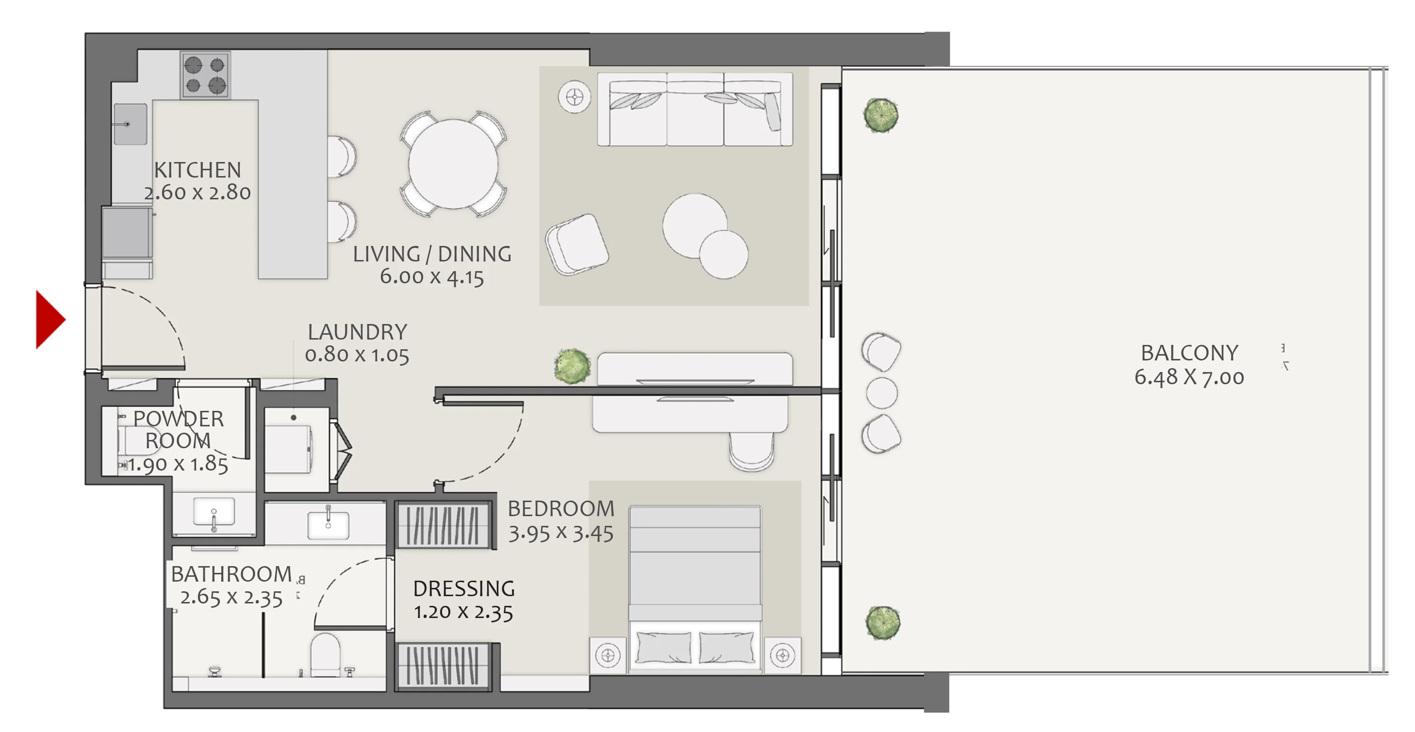 1 Bedroom