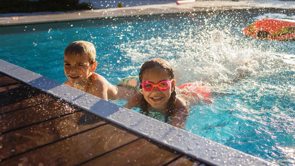 Swimming pools at wasl properties villas